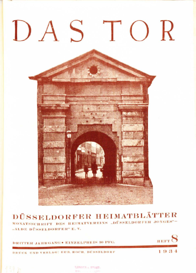 das Tor 08/1934