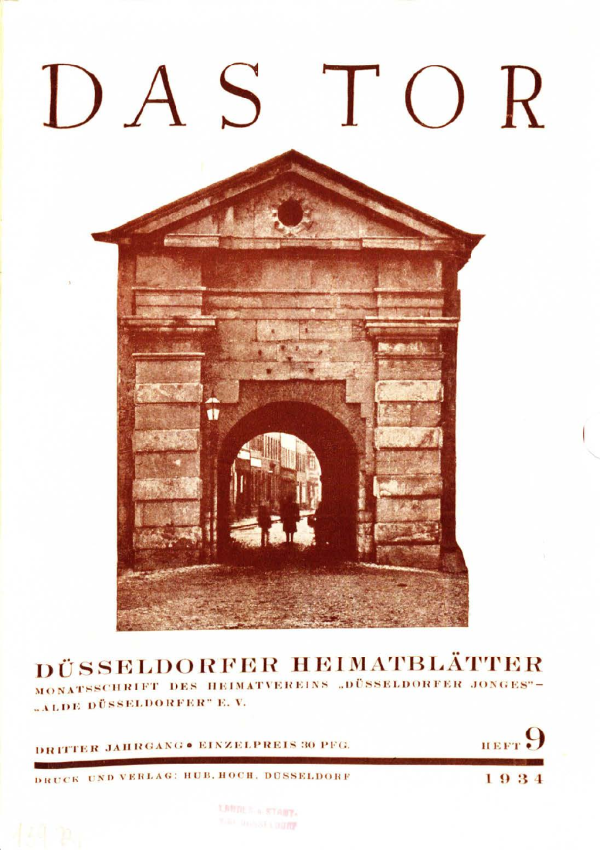 das Tor 09/1934