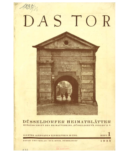 das Tor 01/1935