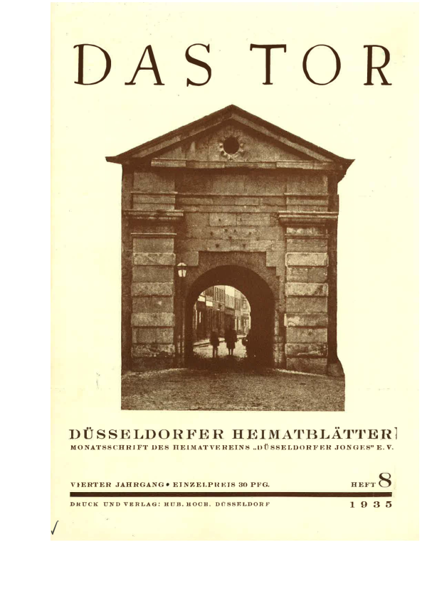 das Tor 08/1935