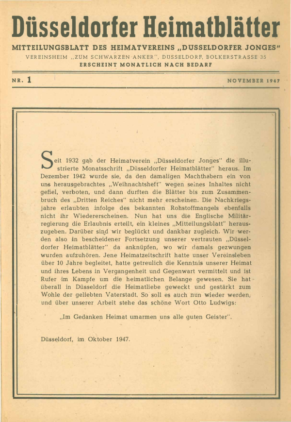 das Tor 01 11/1947