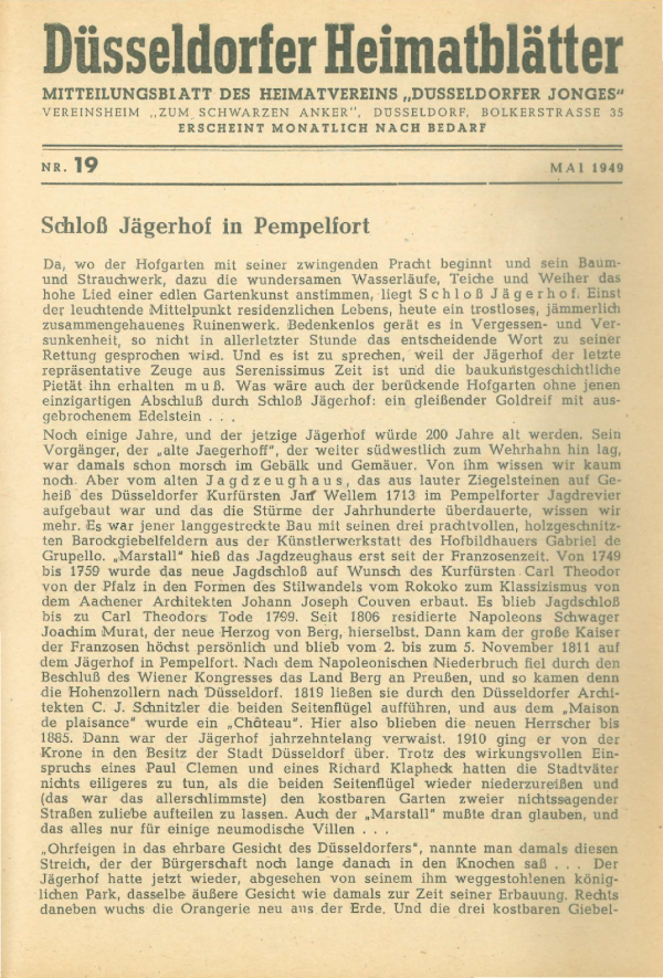 das Tor 19 05/1949