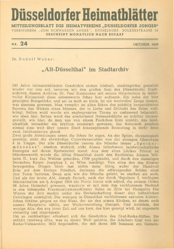 das Tor 24 10/1949
