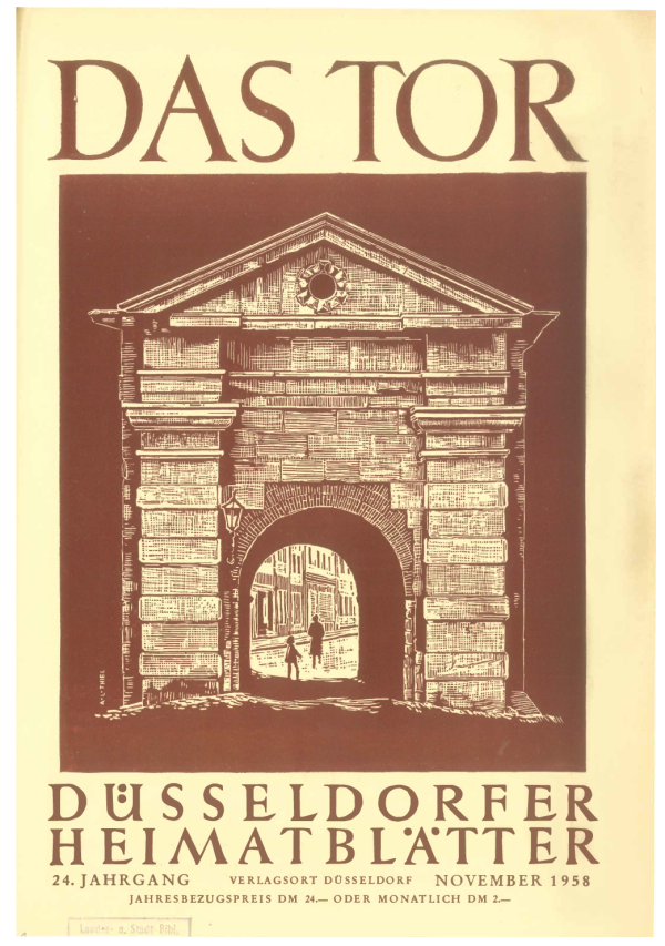 das Tor 11/1958