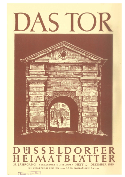 das Tor 12/1959