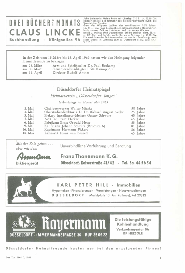 das Tor 05/1963