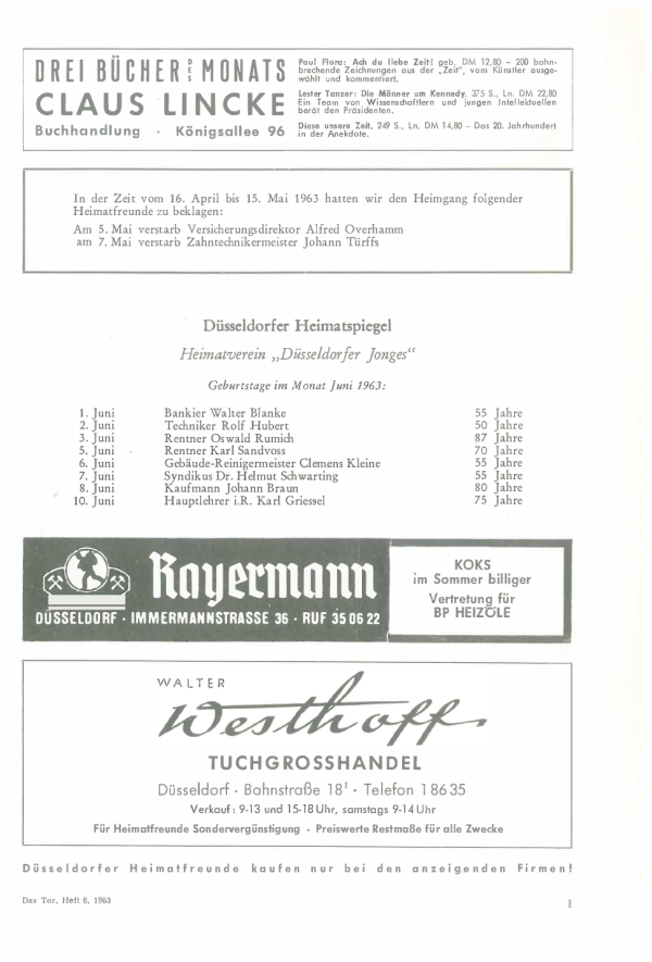 das Tor 06/1963