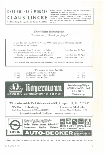 das Tor 06/1971