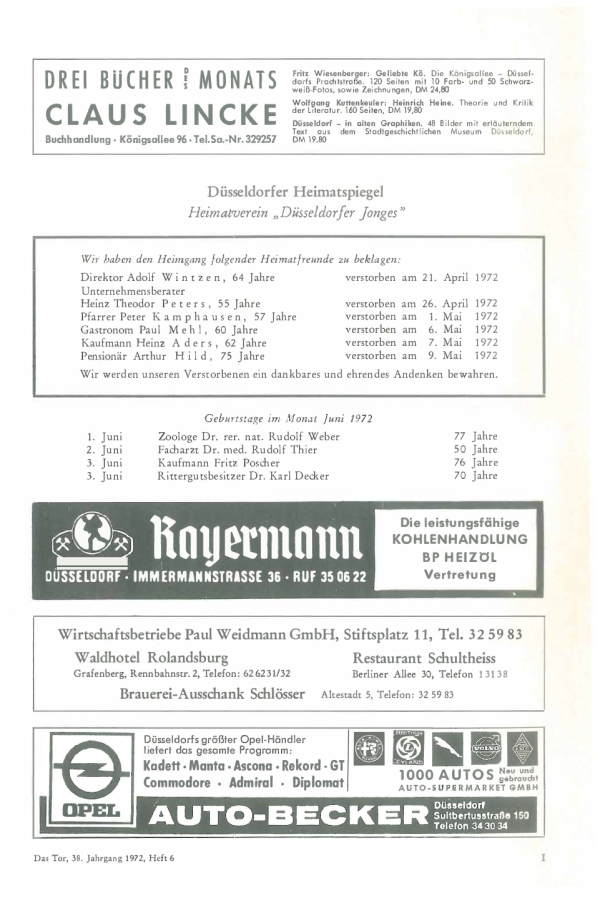 das Tor 06/1972