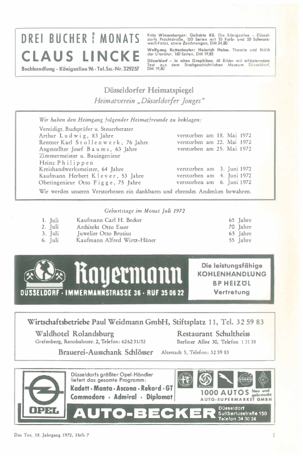 das Tor 07/1972
