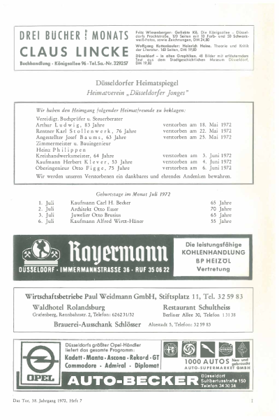 das Tor 07/1972