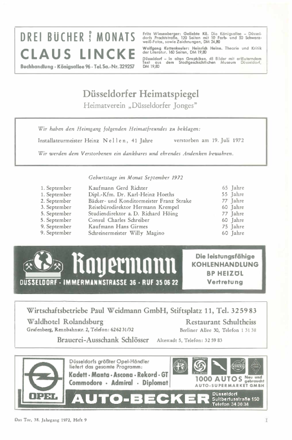 das Tor 09/1972
