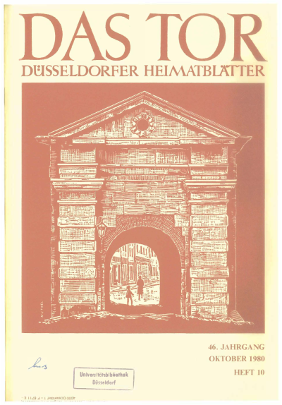 das Tor 10/1980