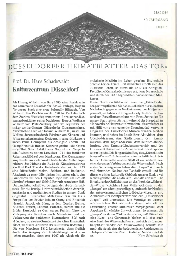 das Tor 05/1984