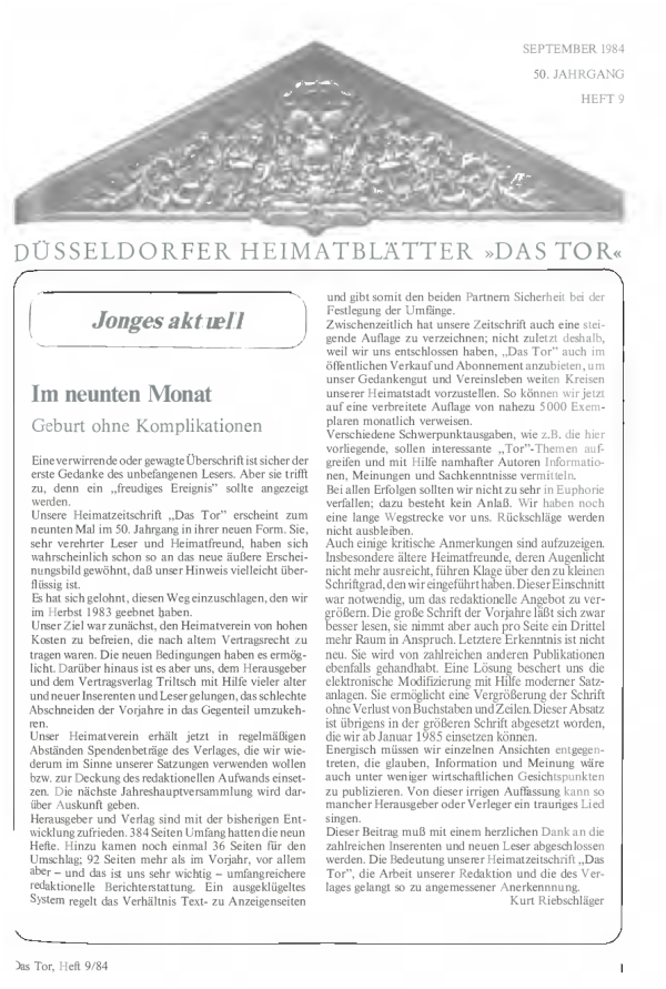 das Tor 09/1984