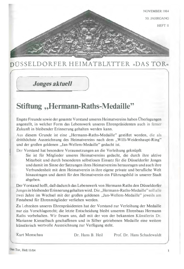 das Tor 11/1984