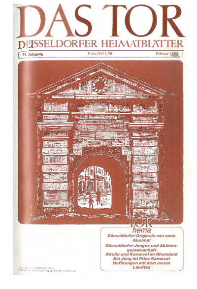 das Tor 02/1985