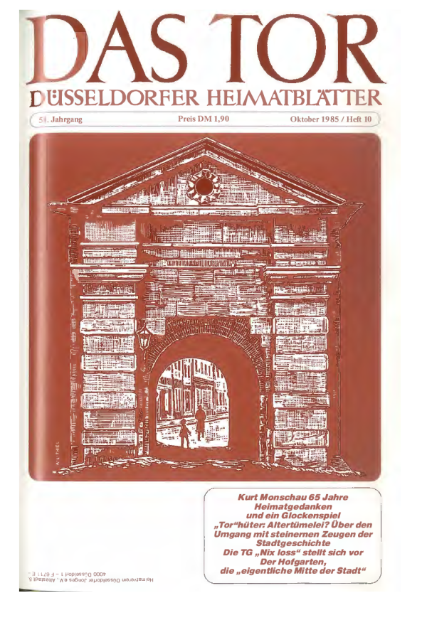 das Tor 10/1985