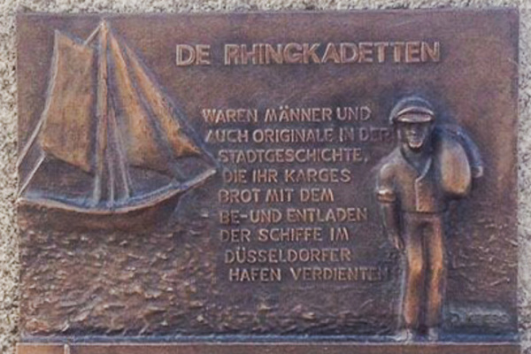 Gedenktafel Rhingkadette