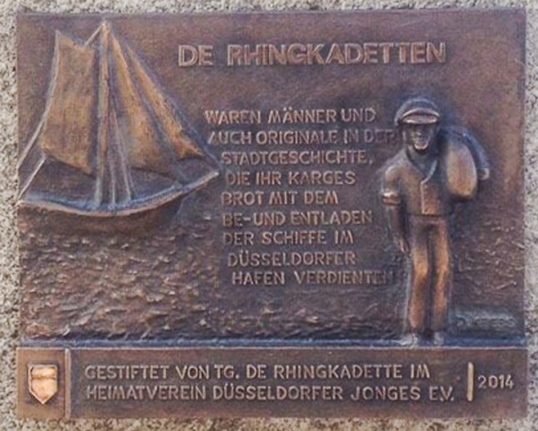 Gedenktafel Rhingkadette