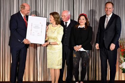 Preis für Kindeswohl 2026  für Ihre Majestät Königin Silvia von Schweden