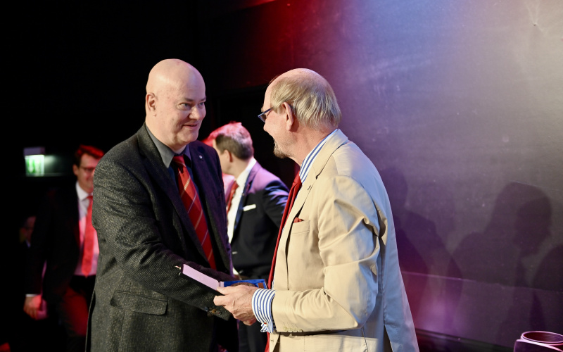 1 Jochen Büchsenschütz (l.) Reinhold Hahlhege Copyright Düsseldorfer Jonges Wolfgang Harste