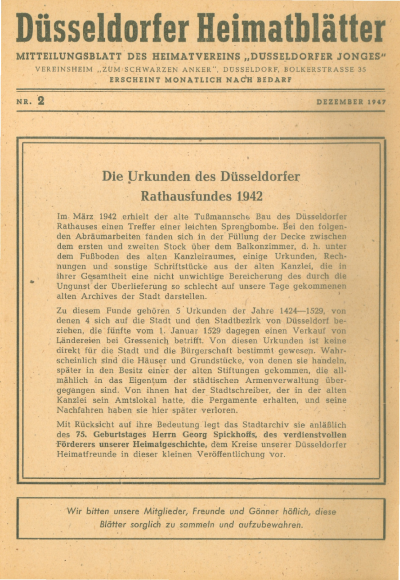 das Tor 02/1947