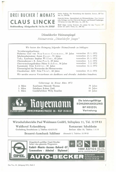 das Tor 03/1972